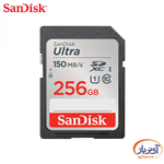 کارت حافظه SDXC U1 سن دیسک ظرفیت 256 گیگابایت سرعت 150MB/s