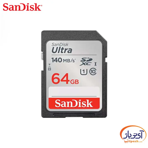 کارت حافظه SD Ultra A1 سندیسک ظرفیت 64 گیگابایت سرعت 140m/s 