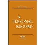 کتاب A Personal Record اثر Joseph Conrad انتشارات Marlboro Press