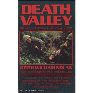 کتاب Death Valley اثر Keith William Nolan انتشارات Dell 