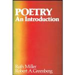 کتاب Poetry اثر Ruth Miller and Robert A Greenberg انتشارات Red Globe Press