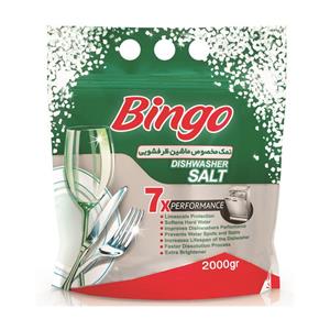 نمک ماشین ظرفشویی بینگو مدل 7x Performance وزن 2000 گرم