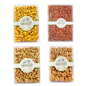 آجیل 4 مغز - 400 گرم بسته 4 عددی