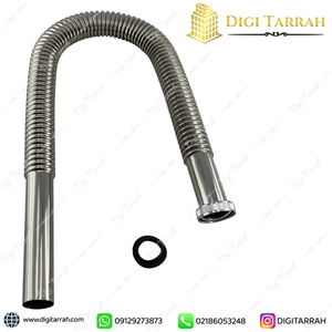 خرطومی فاضلاب استیل مات