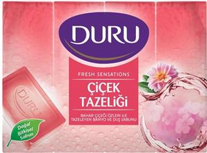 صابون 4 عددی دورو مدل Floral Fresh وزن 460 گرم Duru Floral Fresh Soap Pack Of 4