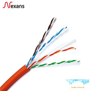 کابل شبکه نگزنسCat6 UTP تست پرمننت4-5روکش PVC
