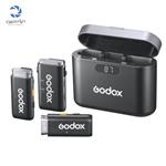 میکروفون بی‌سیم یقه‌ای گودکس Godox WEC 2-Person Wireless Microphone