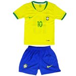 ست پیراهن و شورت ورزشی مدل تیم ملی برزیل نیمار