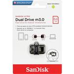 فلش 64 گیگ SanDisk USB3.0  مدل Dual Drive m3.0