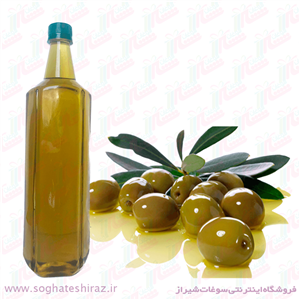 روغن زیتون ارگانیک بدون بو سوغات شیراز بطری ۱ لیتری