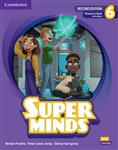 کتاب انگلیسی کودکان Super Minds 6 (2nd) SB WB DVD کتاب سوپر مایندز  ویرایش دوم