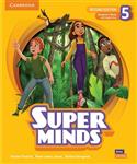 کتاب انگلیسی کودکان Super Minds 5 (2nd) SB WB DVD کتاب سوپر مایندز  ویرایش دوم