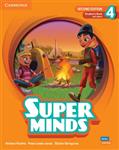 کتاب انگلیسی کودکان Super Minds 4 (2nd) SB WB DVD کتاب سوپر مایندز  ویرایش دوم
