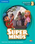 کتاب انگلیسی کودکان Super Minds 3 (2nd) SB WB DVD کتاب سوپر مایندز  ویرایش دوم