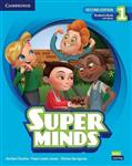 کتاب انگلیسی کودکان Super Minds 1 (2nd) SB WB DVD کتاب سوپر مایندز  ویرایش دوم