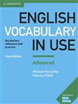 کتاب انگلیسی وکبیولری این یوز پیشرفته Vocabulary in Use English Advanced