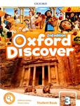 کتاب انگلیسی آکسفورد دیسکاور oxford discover 3 2nd sb wb dvd 