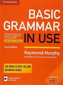 کتاب انگلیسی بیسیک گرمر این یوز basic grammar in use 4th cd  