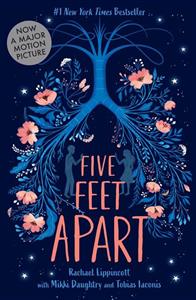 کتاب five feet apart رمان انگلیسی پنج قدم فاصله 
