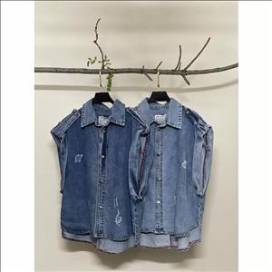 جلیقه جین زنانه کد 10