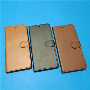 کیف کلاسوری چرمی مگنتی محافظ لنز دار مناسب برای گوشی موبایل سامسونگ  M52