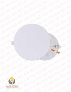 پنل تمام نور سایزشو 12 وات توکار گرد یزدنور