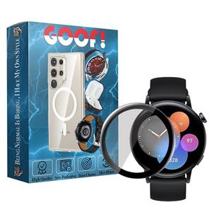 محافظ صفحه نمایش نانو گوف مدل PMMA Protector مناسب برای ساعت هوشمند هوآوی Watch GT3 42 