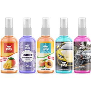 اسپری خوشبو کننده خودرو هوگو مدل C.1314151617 حجم 50 میلی لیتر بسته 5 عددی