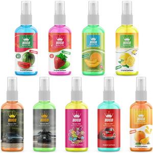اسپری خوشبو کننده خودرو هوگو مدل C.456789101112 حجم 50 میلی لیتر بسته 9 عددی