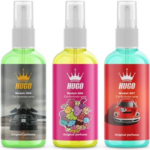 اسپری خوشبو کننده خودرو هوگو مدل C.567 حجم 50 میلی لیتر بسته 3 عددی