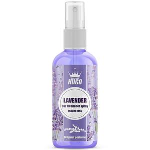 اسپری خوشبو کننده خودرو هوگو مدل لاوندر کد B.014 حجم 50 میلی لیتر