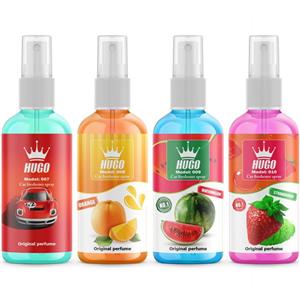 اسپری خوشبو کننده خودرو هوگو مدل C.78910 حجم 50 میلی لیتر بسته 4 عددی