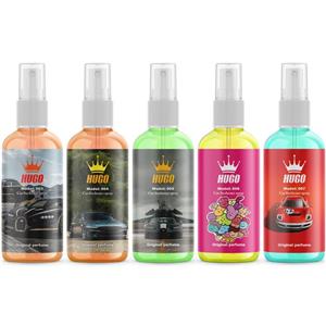 اسپری خوشبو کننده خودرو هوگو مدل C.34567 حجم 50 میلی لیتر بسته 5 عددی