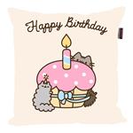 کوسن مدل گربه کوشین تبریک تولد Happy Birthday کد KO405