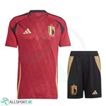 پیراهن شورت اول بلژیک Belgian Home 2024 Kit