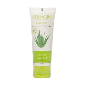 کرم مرطوب کننده عطراگین مدل Aloe Vera حجم 75 میلی لیتر Atragin Moisturizing Cream 75ml 