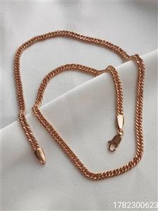 زنجیر کارتیر ژوپینگ رنگ ثابت ضد حساسیت آبکاری شده کیفیت عالی کد 1415047
