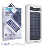 پاوربانک پنل خورشیدی ترکا (TREQA) مدل TR-946 ظرفیت 10000mAh در رنگبندی متنوع