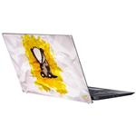 استیکر لپ تاپ خرمالو طرح راسو مناسب برای لپ تاپ 15 اینچ