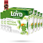 دمنوش کیسه ای هرمی لوید LOYD مدل مراقبت گوارش support digestion پک 20 تایی بسته 6 عددی 