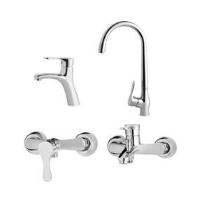 شیر روشویی اروند مدل مارینو کروم