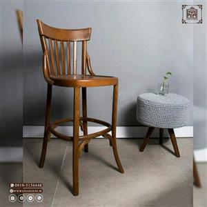 صندلی اپن آشپزخانه مدل لهستانی چوب راش