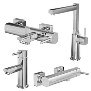 ست شیرآلات کلار مدل کیان کروم مات