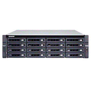 ذخیره ساز تحت شبکه کیونپ تی وی اس 1672ایکس ار پی ای3 8جی Network Storage QNAP TVS 1672XU RP i3 8G 