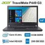 Acer TravelMate P449 G3 i5  8250U 8GB 256GB SSD intel