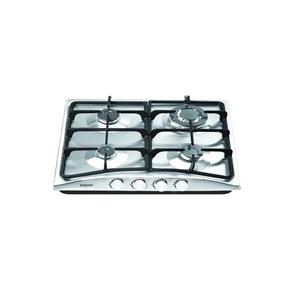 اجاق گاز صفحه ای اردان مدل ES402 استیل 4 شعله کوهاندار