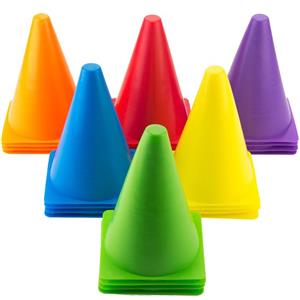 مانع تمرین مدل Training Cones 2020 در 5 رنگ مجموعه 75 عددی به همراه پاوربالانس