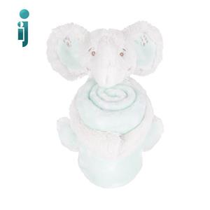 پتو و عروسک کیکابو مدل‬ ‫kikkaboo Elephant Time‬