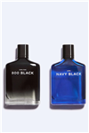 2 عدد عطر مردانه 100 میل Zara Black  کد 1066