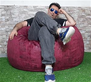 bita bean bag مدل بولت ۱۲۰طرح دار